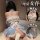 Sexy maid costume for women, lingerie sleepwear set, seductive bedroom outfit for small bust