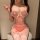 Sexy maid costume for women featuring open-crotch design, perfect for role play. includes lace details and playful bows. idea...