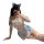 Sexy maid costume for women featuring a blue and white outfit with ruffles, perfect for sleepwear or seductive bedroom outfit...