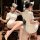 2025 sexy nurse costume set – white uniform with cap for cosplay & role play, shown on model in office setting