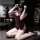 Woman kneeling in 2025 womens seductive high-slit low-cut lace sleep dress set – sexy at-home lingerie ensemble with lace mas...