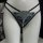 2026 fox embroidery lace mesh bikini panties featuring intricate fox design, sheer cutouts, and crisscross back detail.