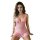 Sexy lace sleepwear set featuring sheer mesh design, perfect for womens lingerie outfits. ideal for comfort and elegance.