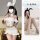 Sexy maid outfit with bunny ears, perfect for plus-size women seeking cute japanese-style lingerie and a pure-seductive look.