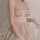 Sheer lace sleepwear set with push-up effect, featuring peekaboo mesh design and no-remove straps for plus size comfort.