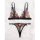 European-style sexy lace bra and panty set with vibrant floral embroidery, featuring delicate straps and intricate detailing ...