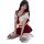 Midnight japanese schoolgirl lingerie set - sailor suit, pleated skirt & cheeky butt-cut jk outfit