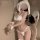 Adorable deep v bunny girl lingerie set with fluffy ears, bow tie, and ruffled trim for a seductive 3-piece costume look.