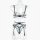 Sexy embroidered garter belt set with steel rings, featuring a 3-piece lingerie outfit in -style split design.