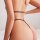 Woman wearing black french-style plus size seamless lace lingerie set, featuring a sexy 3-piece bra and panty design.