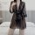 Huanqing lace sheer kimono set - japanese-style sexy sleepwear & erotic lingerie for women, 3-piece transparent robe out