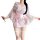 Japanese-style sexy lace kimono robe set – sheer chiffon 3-piece erotic lingerie outfit for women featuring floral patterns, ...