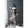 Sexy lace sheer bunny girl costume set featuring transparent design, rabbit ears, and slimming style.