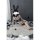 Sexy lace sheer bunny girl costume set featuring transparent design, rabbit ears, and slimming bodice with crisscross straps.