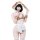 Ruyun plush lingerie set - cute bunny girl costume, sexy 3-piece pure & tempting outfit featuring adorable bunny ears and pla...