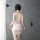 Seductive sheer lace robe set - sexy pure temptation sleepwear & intimate lounge outfit in 3 colors, showcased with elegant d...