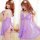 Sexy lace babydoll nightgown set with sheer fabric and floral accents, perfect for women seeking elegant sleepwear.