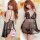 Sexy lace babydoll nightgown set with delicate floral patterns, perfect for plus-size women seeking elegant sleepwear.