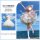 Lolita petticoat skirt support - 4-layer soft tulle cloud hoop skirt for daily wear & cosplay, showcased on a mannequin with ...