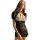 Vintage-inspired lace corset dress featuring back ties and high slit, perfect for a seductive courtier look.