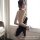 Vintage-inspired lace corset mini skirt set, seductive chinese qipao style costume for cosplay and role play.