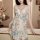 Floral design, lace trim cami with matching shorts, perfect summer sleepwear set for women.