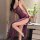Sexy lace cami dress with side slit design, perfect for pure temptation sleepwear and lingerie set.