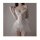 Lace temptation babydoll nightgown set - sheer sexy uniform style sleepwear for women, featuring delicate lace details and ru...