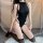 Seductive lace bodysuit with open back and crotchless design, perfect for intimate moments. ice silk sensual costume featurin...