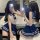 Adorable schoolgirl style lingerie set featuring a cute jk uniform design with an open-crotch bodysuit, perfect for womens sl...