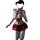 Sexy sailor uniform lingerie set - cute pure & tempting student style cosplay outfit for women featuring a red skirt, white l...