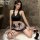Huanqing new k-pop girl group set - sleeveless backless pleated skirt jk uniform with pure-yu lingerie vibes