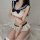 Sexy jk uniform lingerie set - cute schoolgirl sleepwear with open-crotch design, pure & tempting style