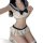 Sexy jk uniform lingerie set - cute schoolgirl sleepwear with open-crotch design, pure & tempting style