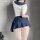 New sexy schoolgirl jk uniform set – pure & tempting pleated skirt, sailor outfit, seductive student costume
