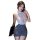 Sexy misty romance lingerie set featuring a lace top and bodycon skirt, perfect for role play outfits like secretary or fligh...