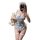 Lemon story lingerie set featuring a cute maid costume with removable design, playful uniform outfit, and sexy sleepwear.