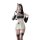 Sexy maid costume for women featuring a cute black and white outfit with lace details, perfect for role play and cosplay.