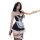 Elegant black maid costume with lace details, perfect for cosplay or roleplay. includes stockings and accessories for a sexy ...