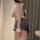 Sexy schoolgirl outfit featuring a sheer chiffon top paired with a pleated skirt, perfect for a stylish and no-nudity ensembl...