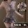 Sexy sweet-cool student uniform mesh dress set with sheer tights & matching top