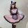 Japanese cute maid costume for women featuring a sweet lolita cat girl uniform with lace dress and apron set.