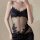 Wangchunshan sexy lace bodysuit featuring delicate floral lace design, open-crotch style, perfect for women seeking pure eleg...