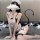 Mimei flirty lingerie costume set - pure & tempting maid outfit with sheer lace headband & detachable apron