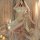 Elegant hanfu palace style outfit set featuring intricate lace details and exotic elegance, inspired by dunhuang artistry. pe...