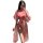 Original chinese-inspired lingerie set featuring a cherry blossom design, perfect for women seeking seductive hanfu-style sle...