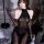 Shiny 5d bodycon sensual bodysuit - ultra-thin silky mink oil sheer open-crotch halter bodystocking for men & women, featurin...