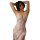 Seductive backless lace sleepwear featuring sheer transparent cheongsam style bodycon design with halter neck and high neckli...