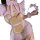 Sexy maid costume for women featuring a cute bear chef outfit with ruffles, perfect for sweet and playful kitchen uniforms.