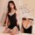 Sexy black cami sleep set with lace trim, perfect for women seeking elegant and sensual lingerie. ideal for couples looking f...
